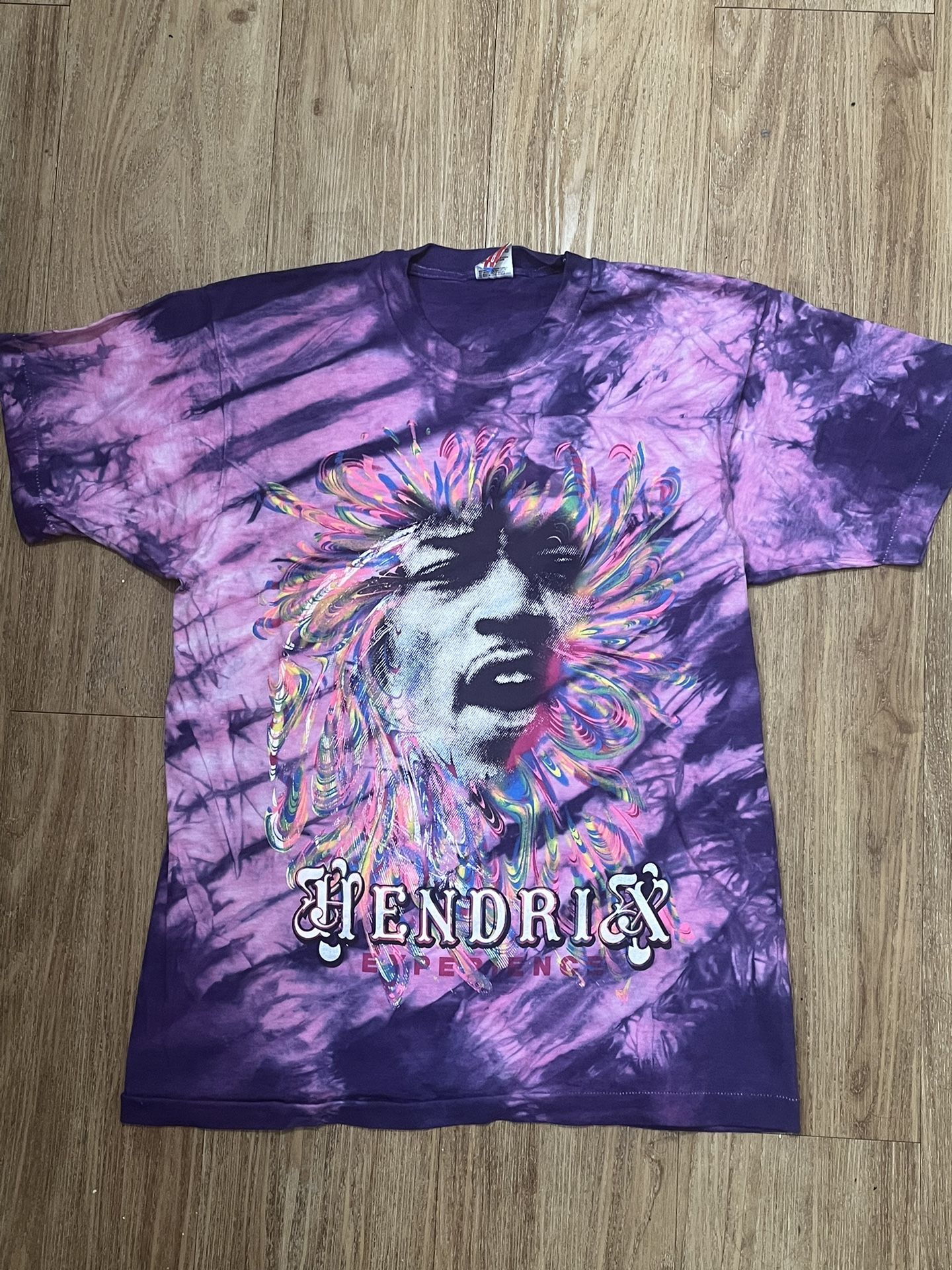 Vintage Jimmy Hendrix Tie Dye Shirt