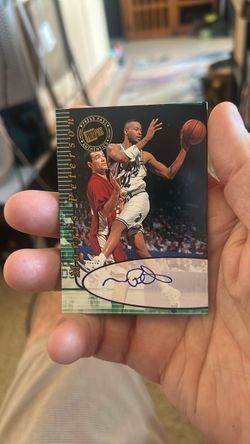 Press Pass morris peterson sig card