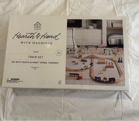 Hearth & Hand with Magnolia Wood Train Set