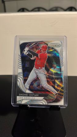 Shohei Ohtani Panini Prizm Baseball Card