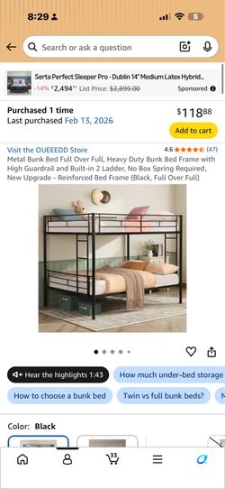 Bunk beds