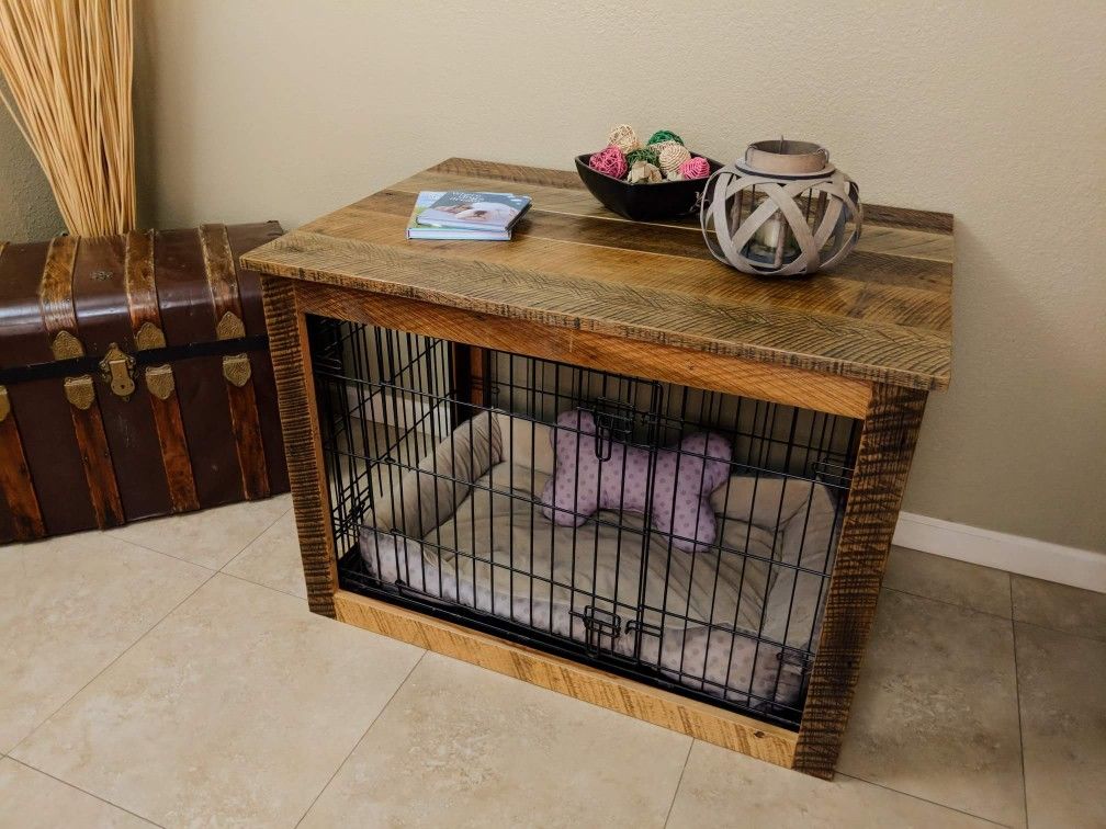 Solid Wood Dog Crate Covers