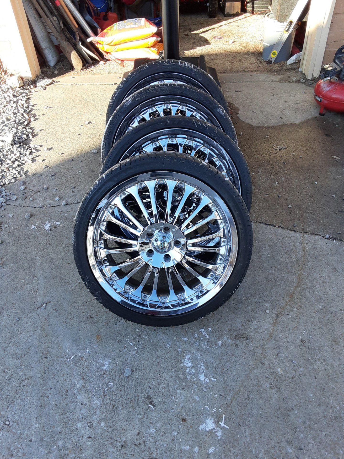 20' tires and rims