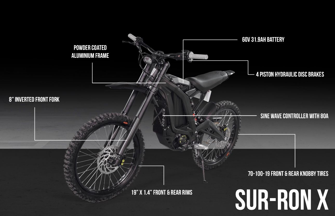 Sur Ron X Bike (Black Edition)