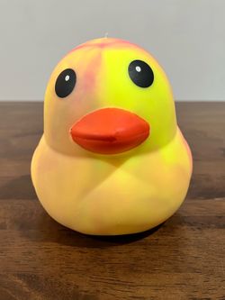 100% Authentic ToyMendous XL Tie Dye Duck Squeezy / Squishy