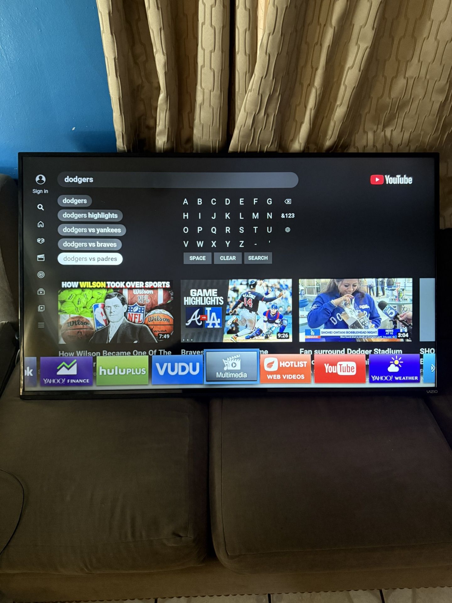 55 Inch Vizio Used