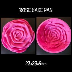 Pink Silicon Rose Mold
