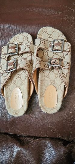 Gucci Gg Canvas Slide Sandal