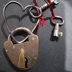 Silver Antique Locks & Keys for sale