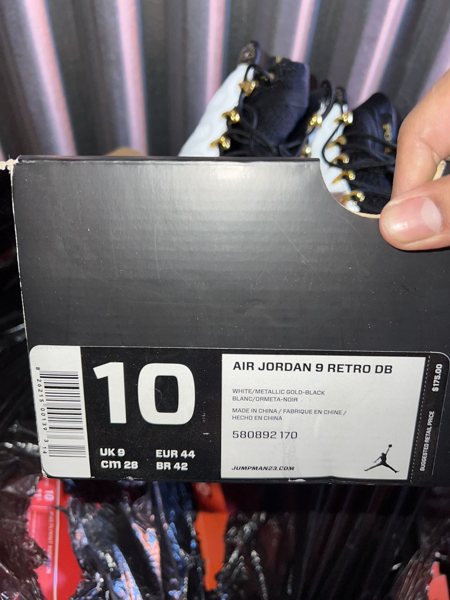 Air Jordan Retro 9 DB Doernbecher Sz10
