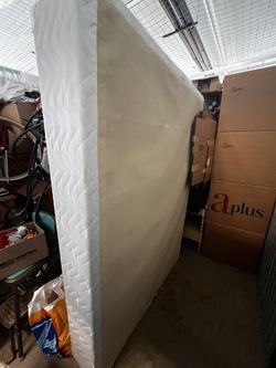 Full Size Mattress, Box Spring and Bed Frame