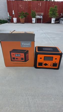 PT02 Portable Power Station 600W, Fast Charging with AC Outlets Power