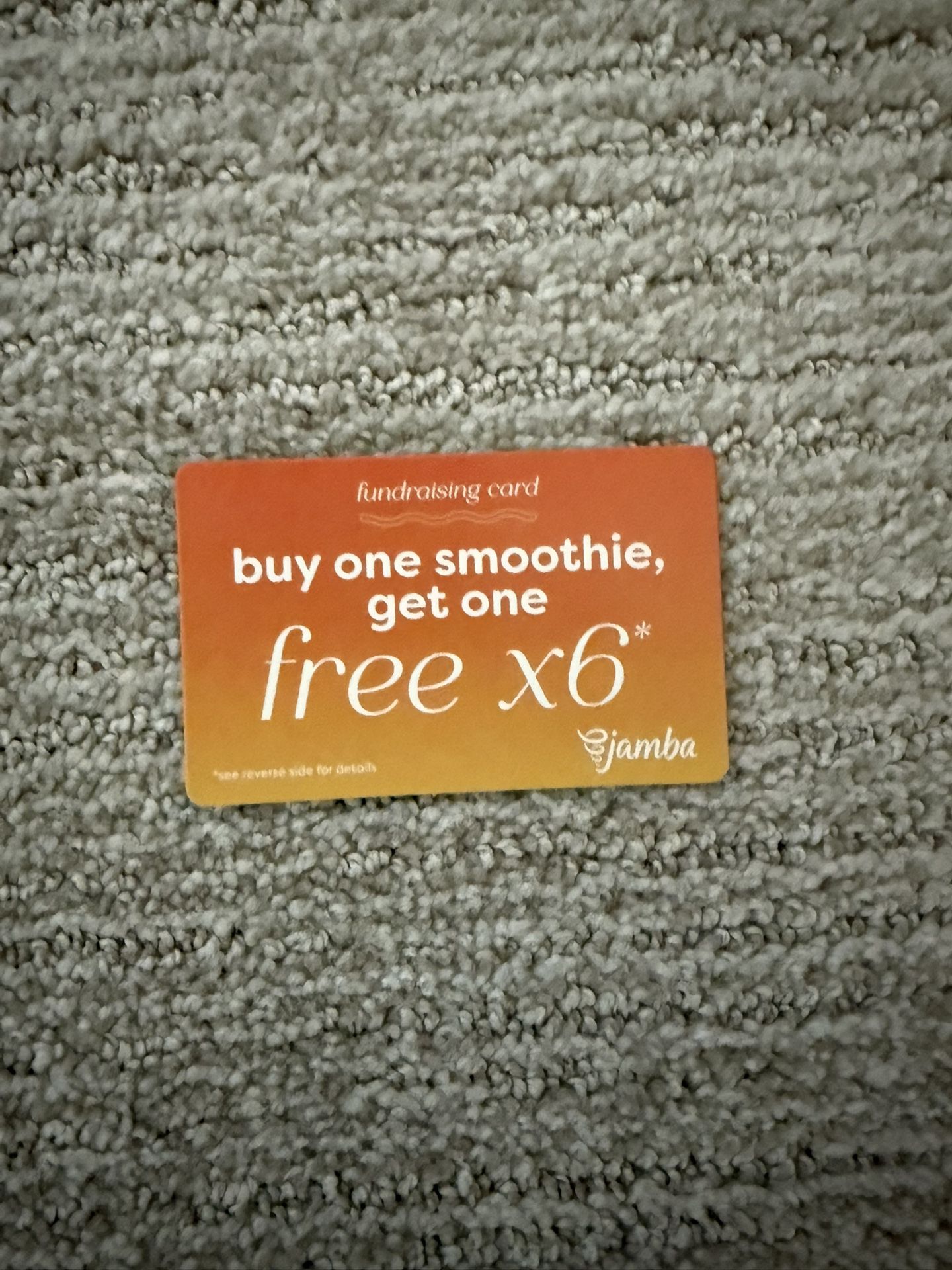 Jamba Juice Bogo Fundraiser