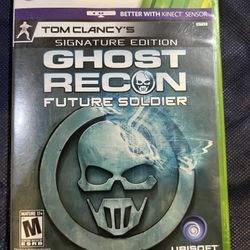Ghost Recon, Future Soldier Signature Edition For Xbox 360