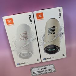 Jbl Flip 7 Bluetooth Speaker New - Pay $1 today and pay the rest later -