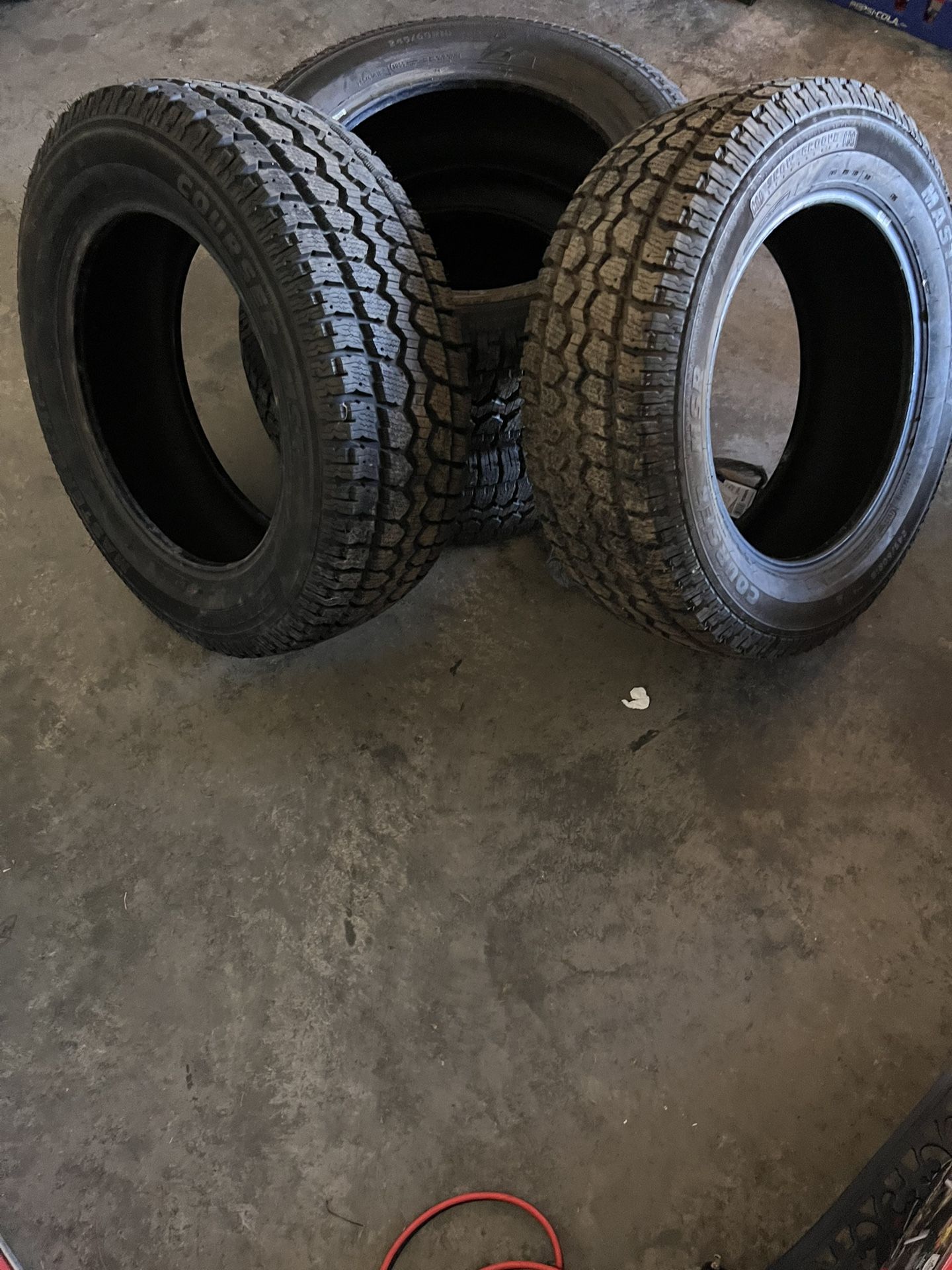 4 Mastercraft Courser MSR 245/60 R18 Tires