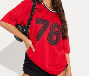 Red Jersey Tee