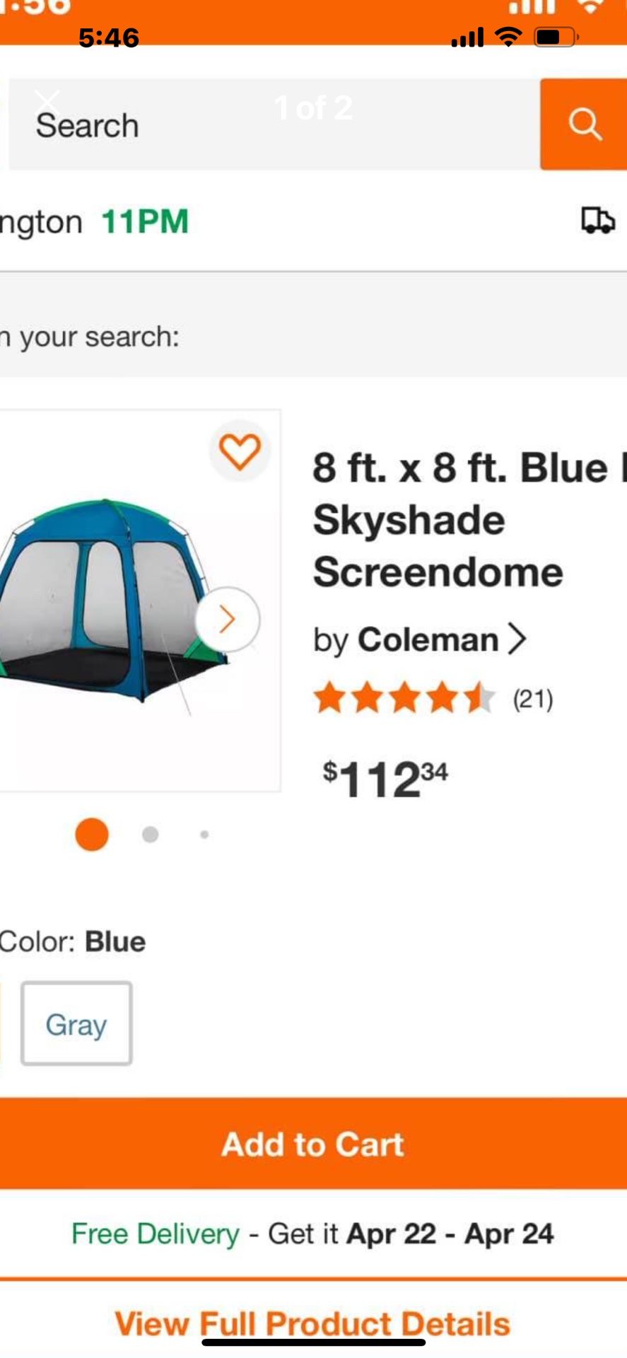 NEW COLEMAN SKYSHADE 