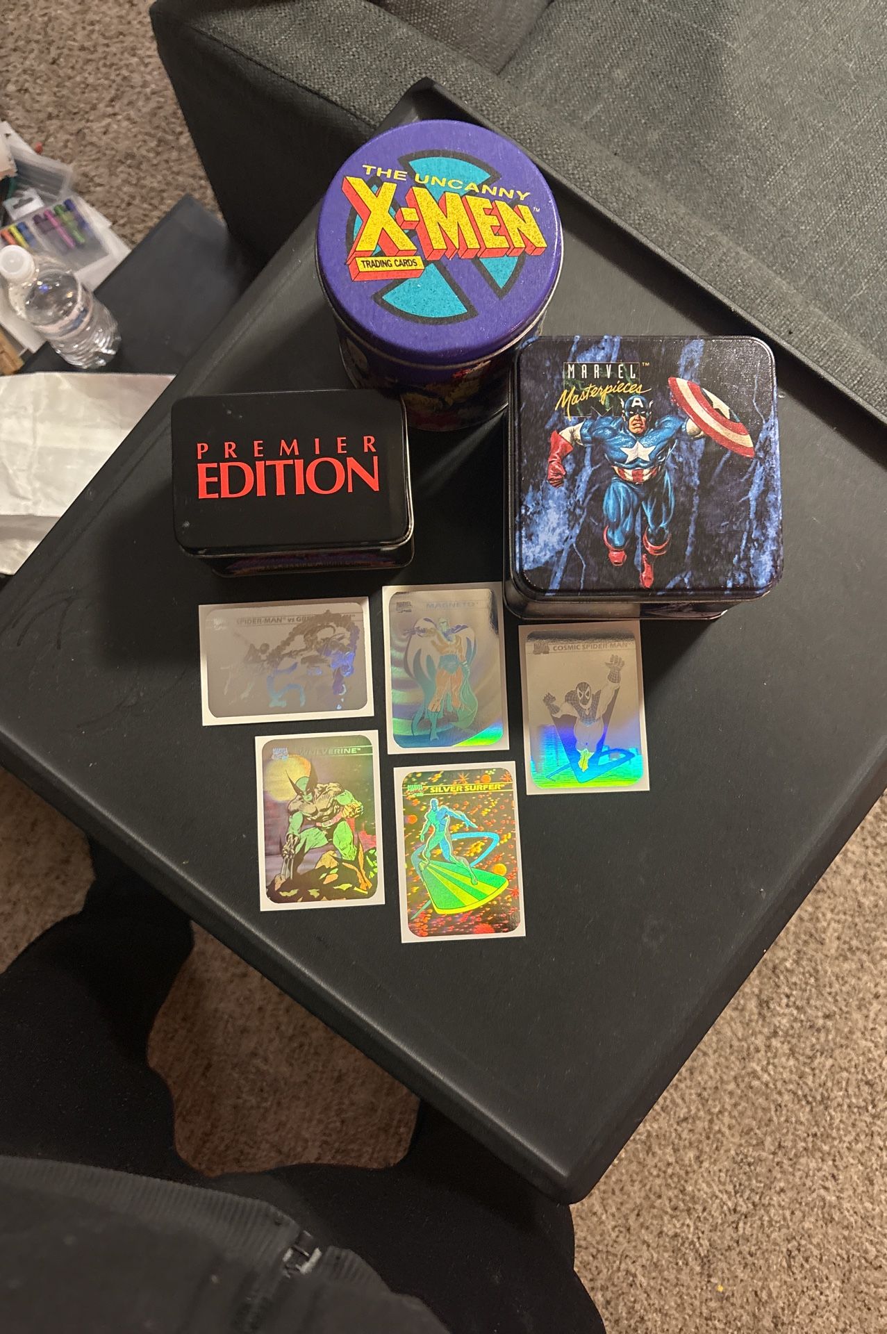 Marvel Masterpiece Tradings Card , X-men Trading Cards And Marvel Premier Edition Trading Cards Box Sets One Unopened