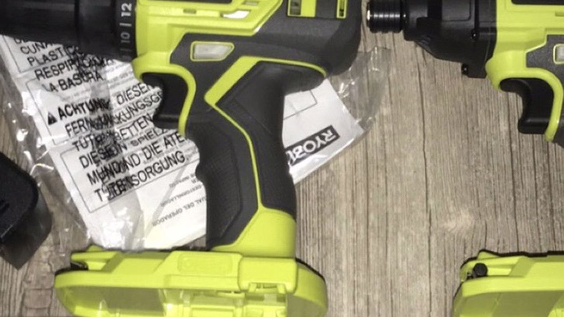 RYOBI 18 V Drill And Driver Set New!! With Tools