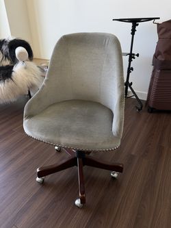 Upholstered Nailhead Desk Chair