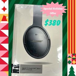 Bose QuietComfort 35 lI Wireless Noise-Cancelling Headphones