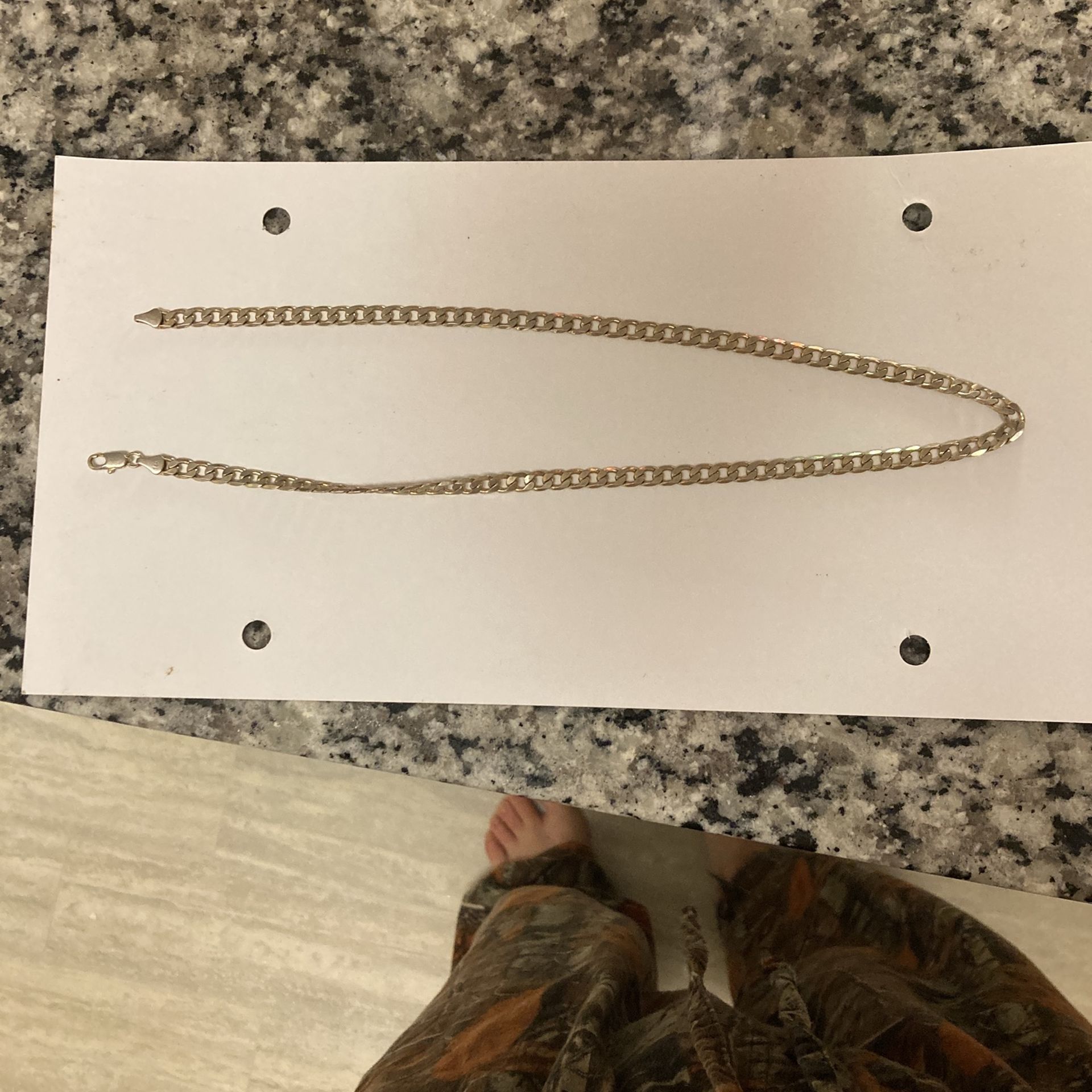 14k Silver Necklace
