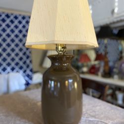 Vintage Looking Ceramic Lamp Good Condition 