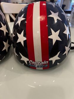 Captain America Snowboard Ski Helmet