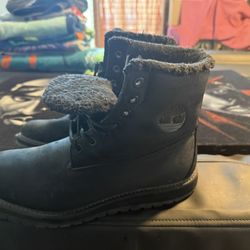 All Black Timberland 