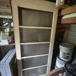 4 French Door Glass Partition Panels 