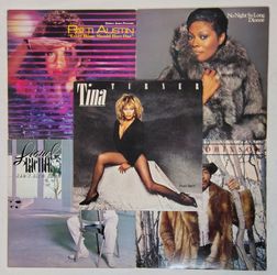 EARLY 1980s SOUL R&B LP Lot of 5 Lionel Tina  Smokey Dionne Patti
