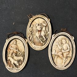 s  Hunter And Dog Paul Revere And Tom Sawyer Plaques 