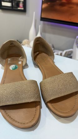 Gold Sandals Size 8 