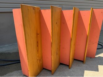 Wood stairs