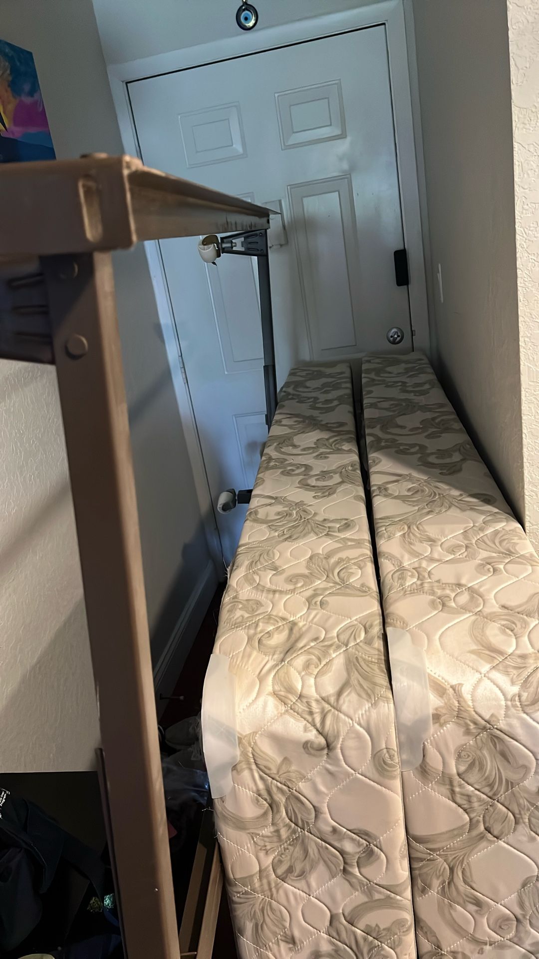 Box Springs and Metal Frame