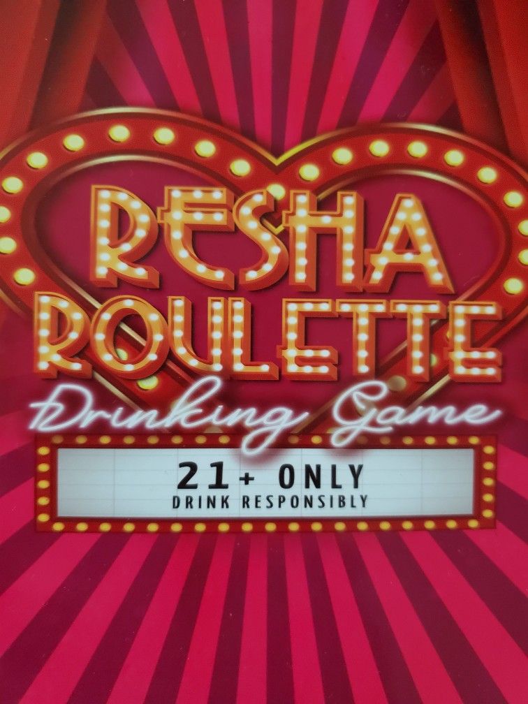 Resha Roullete Drinking Card Game