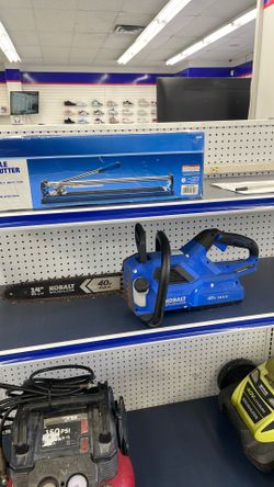 Kobalt brushless chainsaw