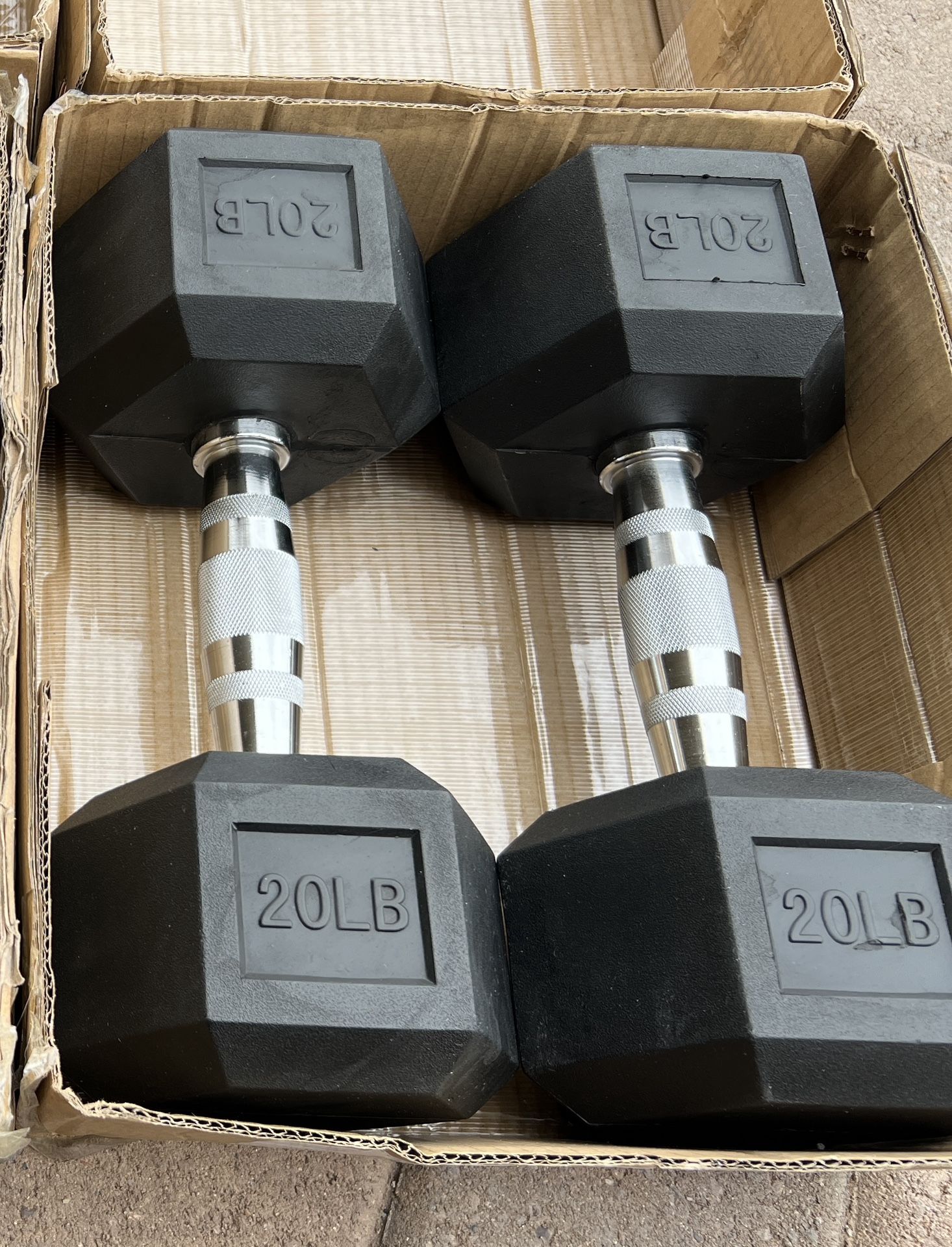 Brand New Dumbbells 2 X 20LB Set
