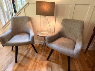 Crete and Barrel swivel chairs