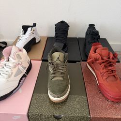 AIR JORDAN HEATER SHOE LOT