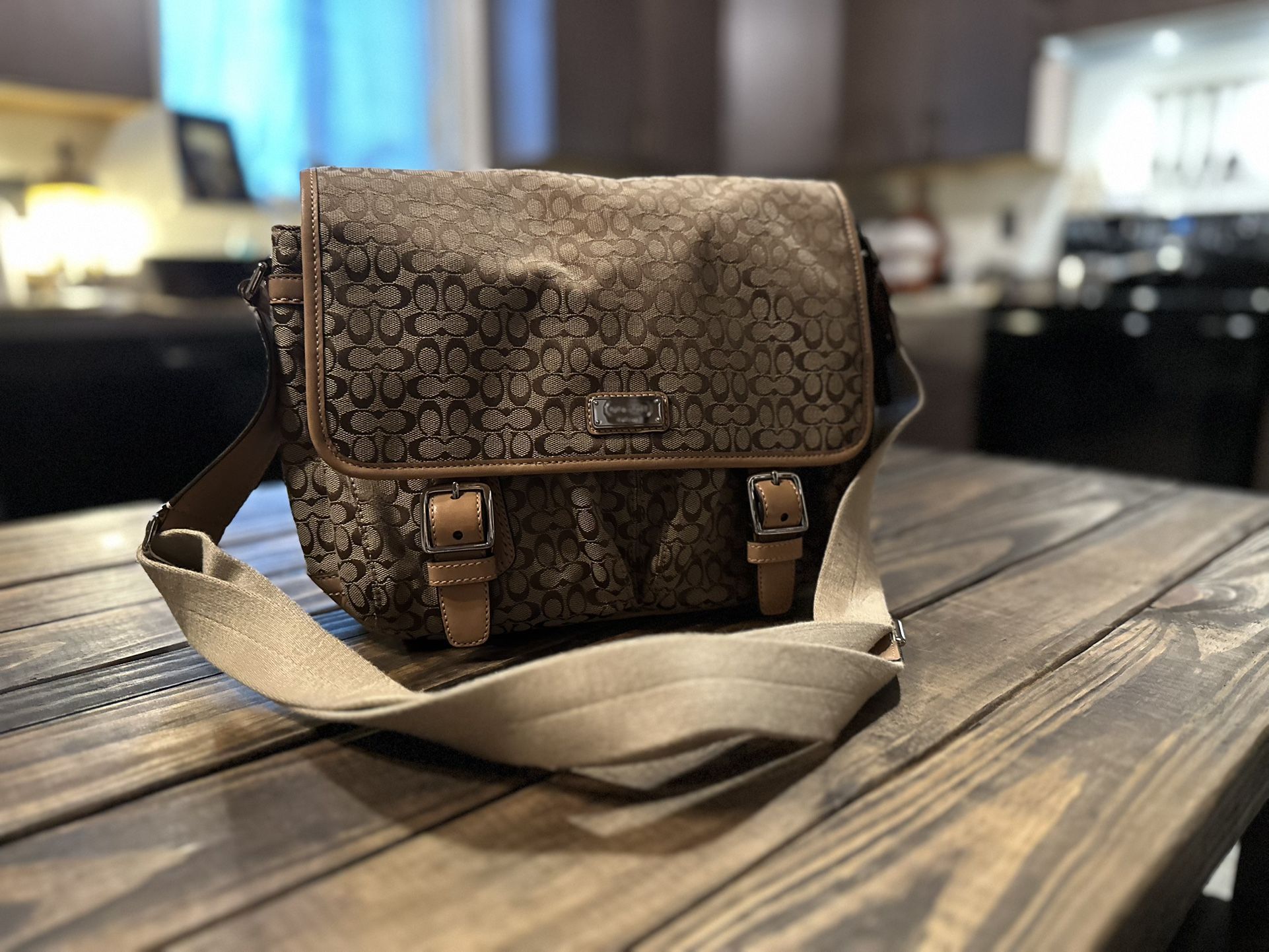 Coach Signatures Messenger Bag