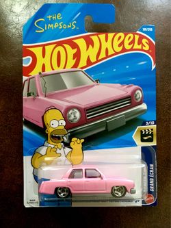 Hot Wheels Simpsons car