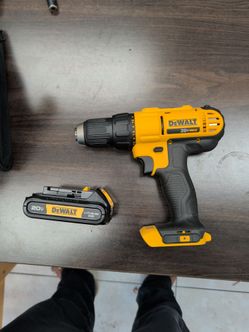 DeWalt 20V Max Cordless Drill with Battery