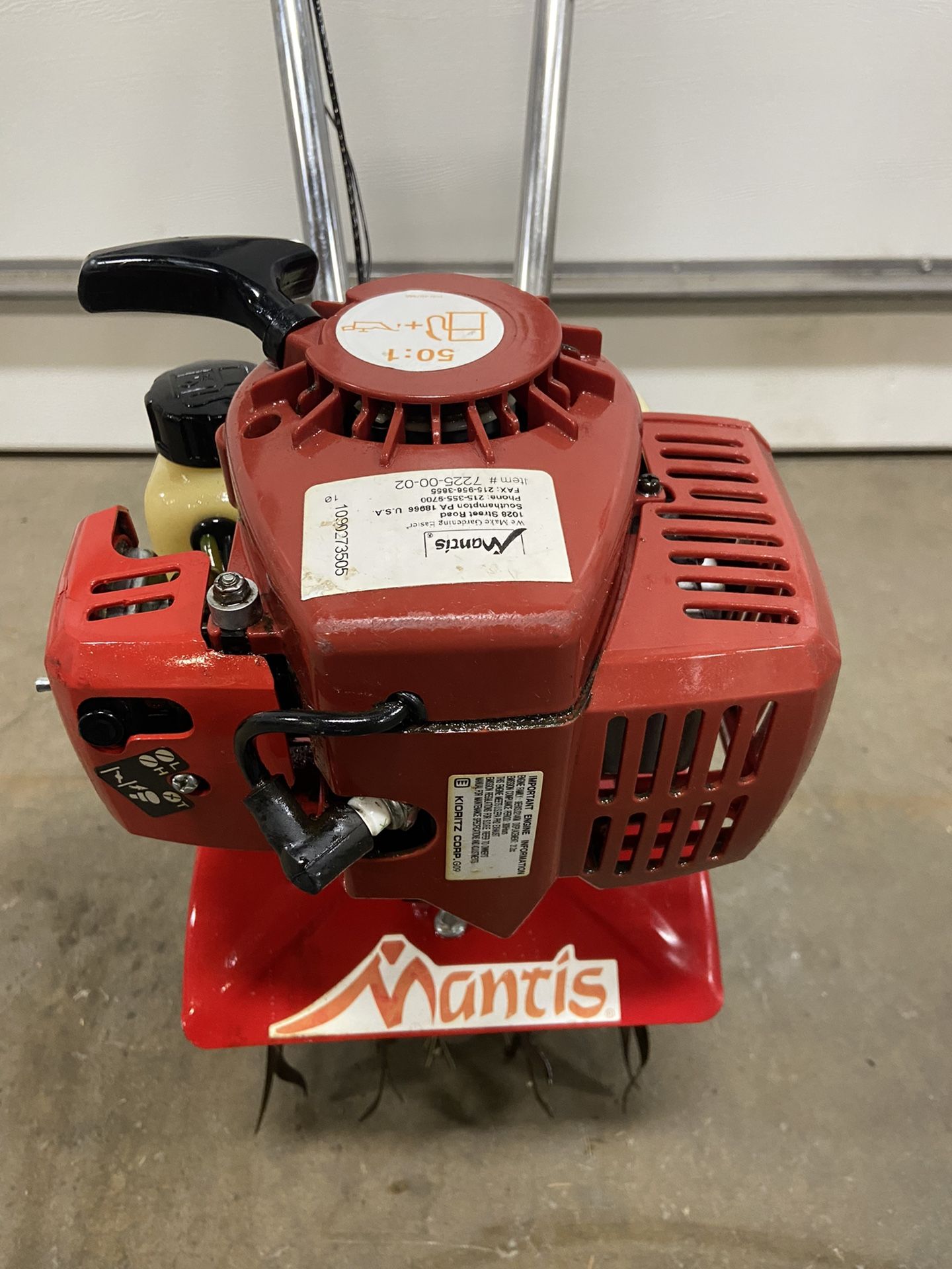 Mantis Tiller In Excellent Condition