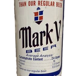Antique Mark V Pull Tab Beer Can Pittsburgh Brewing Co. EMPTY