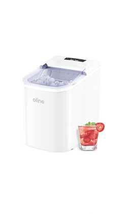 New White Ice Maker Machine (portable)