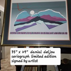 Limited addition Serigraph signed by artist