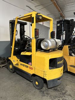 Hyster Forklift 50 5k Cap With Side Shift Triple Mast