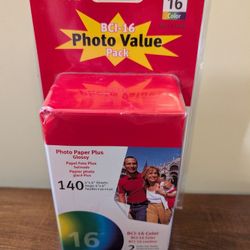 New Cannon BCI-16 Photo Value Pack